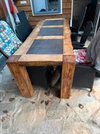 Tuin tafel, Tuin en Terras, Tuintafels, Ophalen, Gebruikt, Rechthoekig, Hout