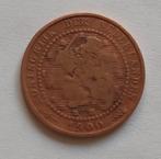 Nederland munt, 1 cent 1900,  volgnr 4, Postzegels en Munten, Munten | Nederland, Ophalen of Verzenden, Koningin Beatrix, Euro's