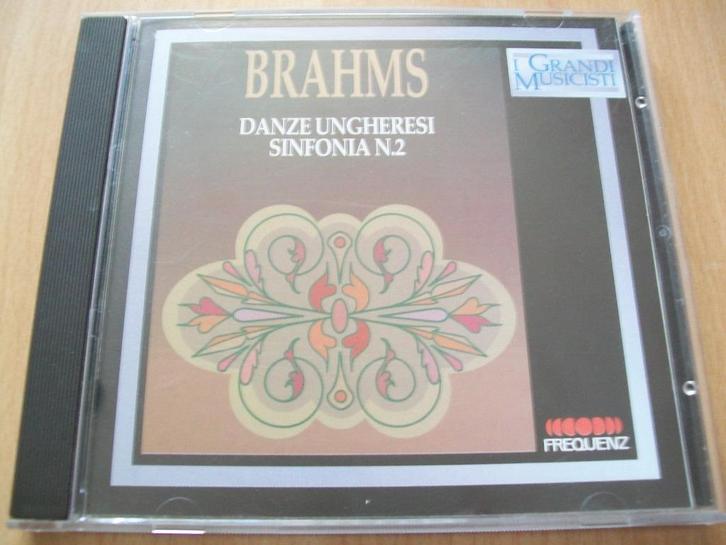 CD - Brahms - Hongaarse dansen / Symfonie nr. 2 - z.g.a.n., Cd's en Dvd's, Cd's | Klassiek, Zo goed als nieuw, Orkest of Ballet