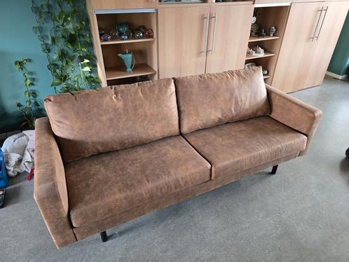 2,5 zits Colin bank, kleur cognac, Huis en Inrichting, Banken | Bankstellen, Zo goed als nieuw, Ophalen
