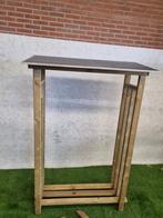 Haardhoutopslag 125x62x180 cm van €225 voor €95 SALE25083, Ophalen, Nieuw, Hout, Overige typen