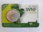 WNF Vijfje / Wereld natuur fonds 5 euro / vijf euromunt, Koning Willem III, Zilver, Euro's, Ophalen of Verzenden