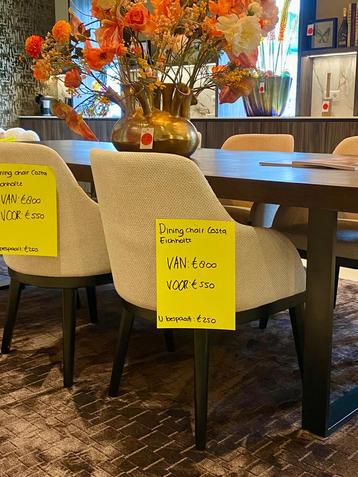 EICHHOLTZ | DINING CHAIR COSTA - SHOWROOM ARTIKEL beschikbaar voor biedingen