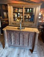 Uniek antieke barset bar man cave kroeg cafe toog luifelbar, Ophalen of Verzenden, Zo goed als nieuw
