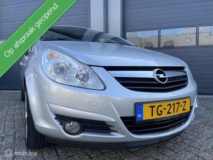 Opel Corsa 1.2-16V Cosmo Uitvoering _ 5Drs-Airco, Auto's, Opel, Bedrijf, Te koop, Corsa, ABS, Airbags, Airconditioning, Alarm