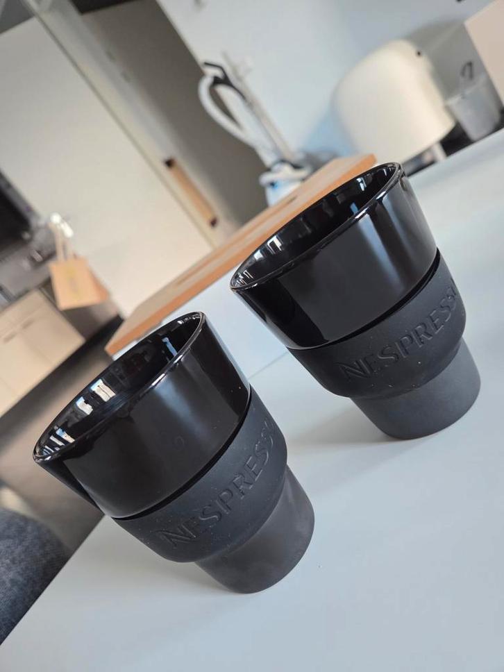Nespresso Touch Mug Kopjes - Set van 2, Huis en Inrichting, Keuken | Servies, Zo goed als nieuw, Kop(pen) en/of Schotel(s), Effen