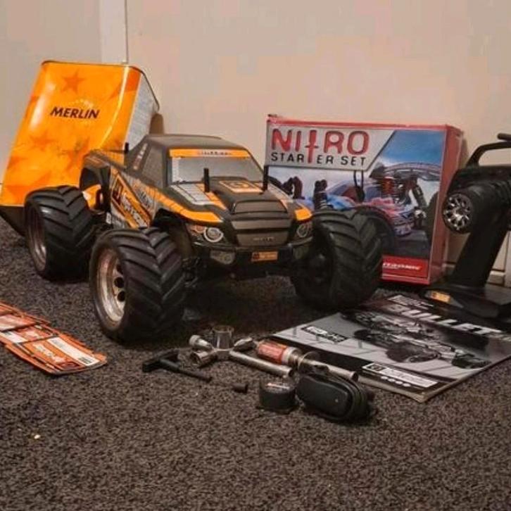 HPI Bullet 3.0 Nitro RC Auto (ruilen kan ook), Hobby en Vrije tijd, Modelbouw | Radiografisch | Auto's, Gebruikt, Auto offroad