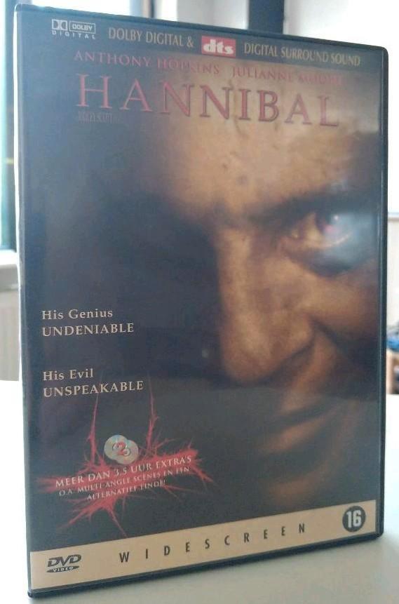 DVD NL Hannibal 2DVD met A. Hopkins  !!! ZGAN !!!, Cd's en Dvd's, Dvd's | Thrillers en Misdaad, Zo goed als nieuw, Bovennatuurlijke thriller