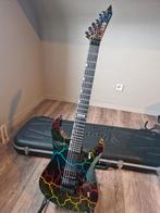 ESP LTD M-1 Custom '87 rainbow crackle, Muziek en Instrumenten, Ophalen, Zo goed als nieuw, Solid body, Overige merken