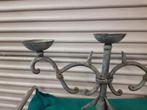 kandelaar smeedijzer robust industrieel, Huis en Inrichting, Woonaccessoires | Overige, Ophalen of Verzenden, 'T Olde Gre-j, Info@toldegrej.nl