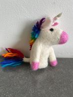 Gevilte eenhoorn (vingerpopje), Kinderen en Baby's, Speelgoed | Knuffels en Pluche, Ophalen of Verzenden, Nieuw, Overige typen