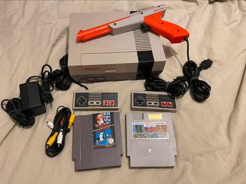Nintendo Nes Console met games en nieuwe pin connector  beschikbaar voor biedingen