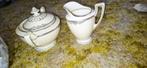 Vintage Roomstel Melkkan & Suikerpot, Ophalen of Verzenden