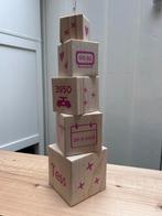 Geboorte blokken hout, Ophalen of Verzenden, Nieuw