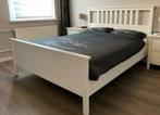 2x electrische lattenbodems + gratis IKEA hemnes bed 160x200, 160 cm, Gebruikt, Wit, Hout