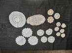 Vintage kanten kleedjes verschillende maten, Antiek en Kunst, Antiek | Kleden en Textiel, Ophalen of Verzenden