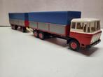 Lion Car  DAF 2600 motorwagen + aanhangwagen, Hobby en Vrije tijd, Modelauto's | 1:50, Verzenden, Gebruikt, Bus of Vrachtwagen
