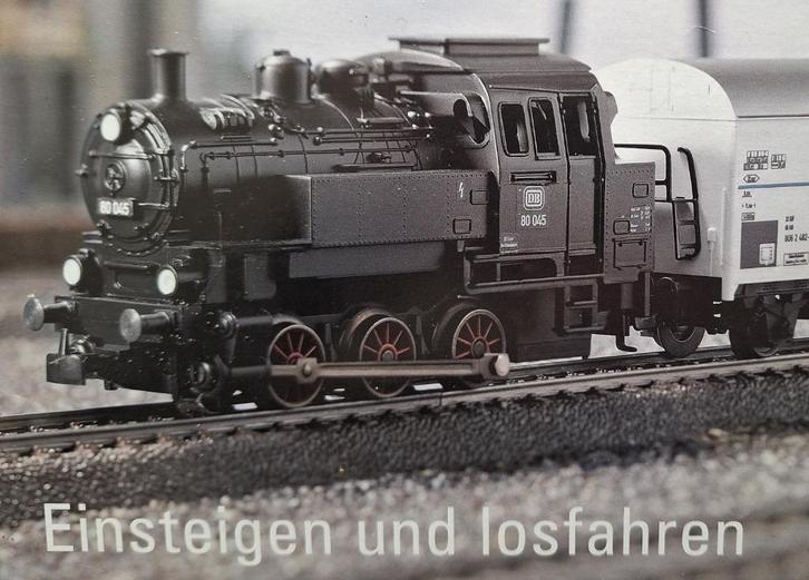 Märklin digitale stoomloc 80 038, 80 039, 80 045 u startsets, Hobby en Vrije tijd, Modeltreinen | H0, Nieuw, Locomotief, Wisselstroom
