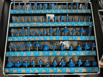 Houtfrezen set 66 delig beschikbaar voor biedingen