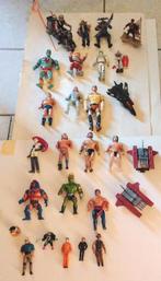 Partij vintage aktie figuren, voertuigen uit jaren 70/80/90., Verzamelen, Ophalen of Verzenden, Gebruikt