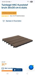 Tuintegels composiet ., Tuin en Terras, Tegels en Klinkers, Ophalen of Verzenden, Nieuw, Beton, Terrastegels