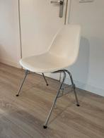 6 Vitra Eetkamerstoelen - Wit, Huis en Inrichting, Stoelen, Ophalen, Kunststof, Gebruikt, Wit