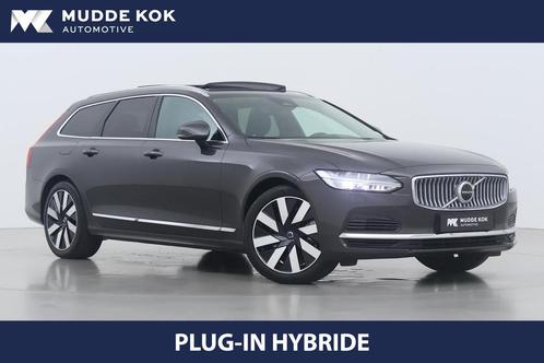 Volvo V90 T6 Plug-in hybrid Plus Bright | Luchtvering Achter, Auto's, Volvo, Bedrijf, Te koop, V90, 4x4, ABS, Achteruitrijcamera
