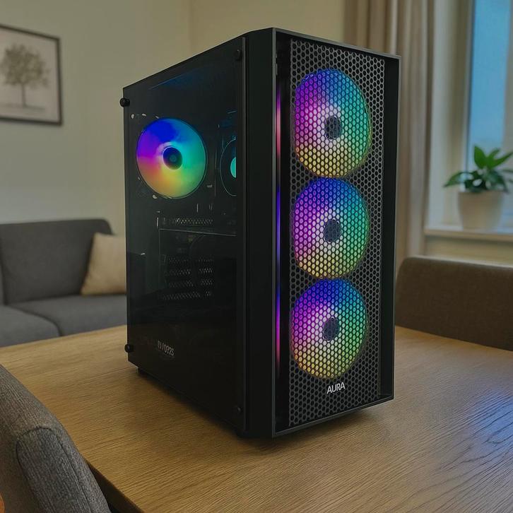 AMD RYZEN 7 5700G 8-core GAMING PC, Computers en Software, Desktop Pc's, Ophalen