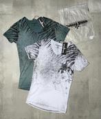 2x Judas Sinned Printed T-Shirt - Maat S - Nieuw, Overige kleuren, Verzenden, Nieuw, Judas Sinned