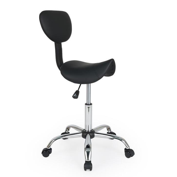 Zwarte Balstoel met Rugleuning, Huis en Inrichting, Bureaustoelen, Ophalen of Verzenden