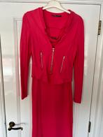 Juffrouw Jansen - jurk met jasje - roze maat 36, Kleding | Dames, Jurken, Ophalen of Verzenden, Onder de knie, Roze, Zo goed als nieuw