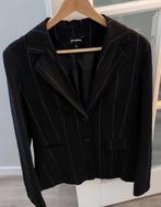 Promis zwart gestreepte dames blazer mt 38, Ophalen of Verzenden, Zo goed als nieuw, Maat 38/40 (M), Zwart