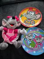 Julia Knuffel en 2 Kinderbordjes, Ophalen of Verzenden