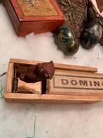Antiek speelgoed domino, Antiek en Kunst, Antiek | Speelgoed, Ophalen of Verzenden