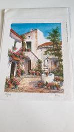 1489 reproductie kaart costa del sol, Verzenden, Voor 1920, Frankrijk