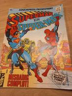 Superman en spiderman misdadig complot 1981, Gelezen, Ophalen of Verzenden, Eén comic, Europa