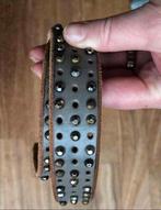 Prachtige riem olifantengrijs met studs (90), Ophalen of Verzenden, Zo goed als nieuw