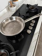 Fissler RVS koekenpan 25 cm, Ophalen of Verzenden, Gebruikt, Rvs, Koekenpan of Braadpan