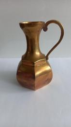 Vintage vaas messing, brass, Ophalen of Verzenden
