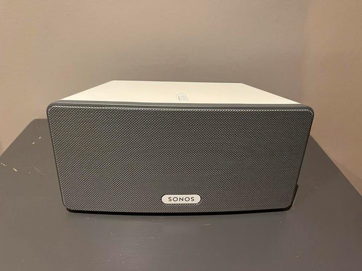 SONOS PLAY;3 WIT | ZGAN, Audio, Tv en Foto, Luidsprekers, Zo goed als nieuw, Front, Rear of Stereo speakers, Minder dan 60 watt