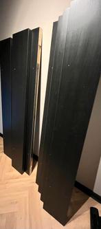 7 stuks Ikea lack wandplank 190 cm zwartbruin, Huis en Inrichting, Woonaccessoires | Wandplanken en Boekenplanken, Ophalen, Zo goed als nieuw