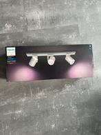 Philips Hue argenta 3 spots white color ambiance, Ophalen, Metaal of Aluminium, Nieuw, Led