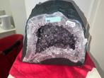 Amethist sculptuur 10,78 kilo uit Brazilië NU € 250,00, Ophalen of Verzenden, Mineraal