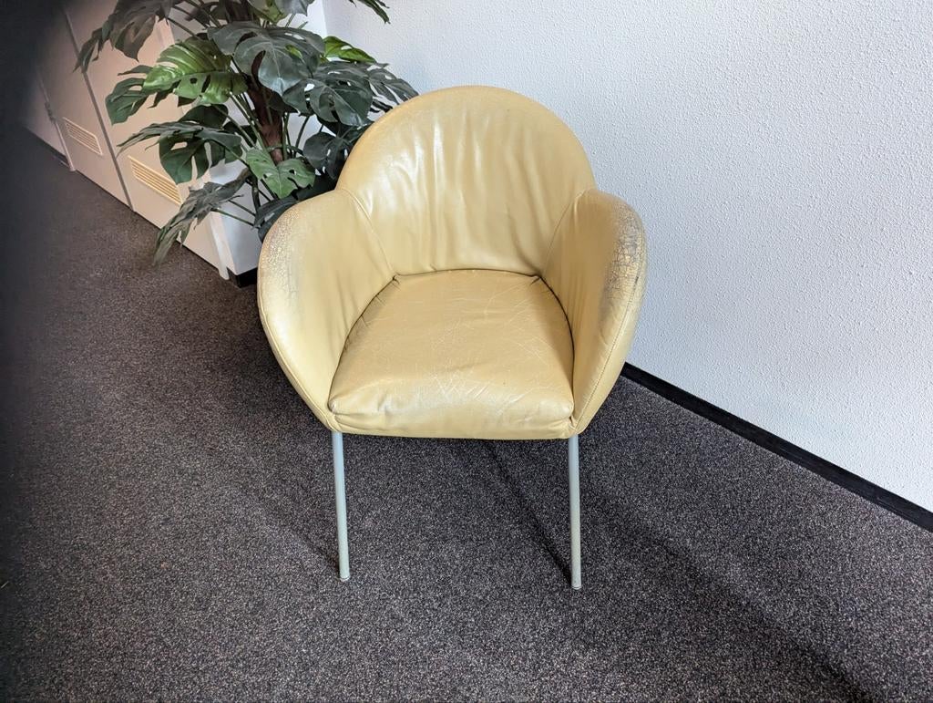 4 Gerard van den Berg eetkamerstoelen, Gebruikt, Overige kleuren, Design, Ophalen of Verzenden