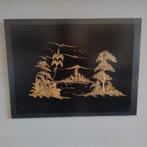 Oosters Wandpaneel met Landschap, Ophalen of Verzenden