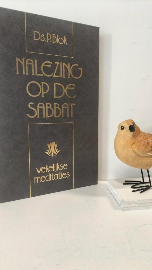 Blok, Ds. P. Nalezing op de sabbat, Boeken, Godsdienst en Theologie, Gelezen, Christendom | Protestants, Ophalen of Verzenden