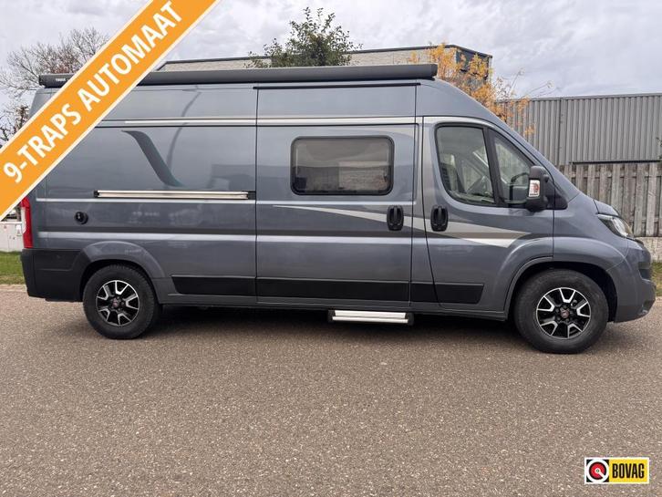 Knaus Boxlife 600 MQ Vastbed hefbed Dakairco trekhaak, Caravans en Kamperen, Campers, Bedrijf, Buscamper of Camperbus, Knaus, Diesel