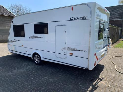Elddis Crusader Hurricane, Caravans en Kamperen, Caravans, Particulier, tot en met 2, 1000 - 1250 kg, Standaardzit, Elddis, Dwarsbed