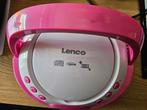 Roze Kinder Radio met Microfoon - Lenco, Ophalen of Verzenden, Nieuw, Overige merken