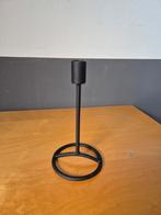 Zwarte kandelaar, Ophalen of Verzenden, Gebruikt, Metaal, Minder dan 25 cm